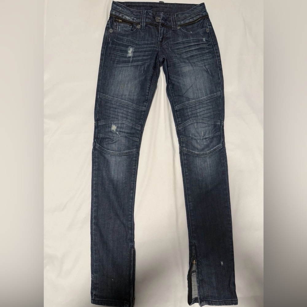 Vintage Rare! Pratts Motor Spirit
Ankle Zipper Jeans Size 25